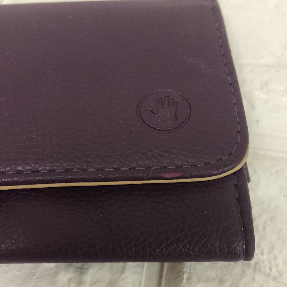 Body glove purple wristlet wallet bodyglove 6” x 3.5”‎